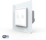 LIVOLO Intrerupator Dublu Wi-Fi cu Touch LIVOLO cu Rama din Sticla - Serie Noua