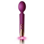 Rocks-Off Vibrator Wand Oriel 10 Moduri Vibratii Silicon USB Fuschia 21.2 cm Vibrator