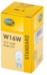 HELLA Bec incandescent HELLA Standard W16W 12V 8GA 008 246-001 (8GA 008 246-001)