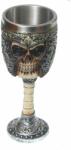 Tole 10 Imperial Pocal Medieval Skull 18.5cm 200ml decorat 360grade Tole 10 Imperial 39033