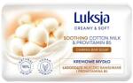 Luksja Săpun-cremă cu complex de îngrijire - Luksja Creamy & Soft Soothing Cotton Milk & Provitamin B5 Caring Hand Wash 90 g