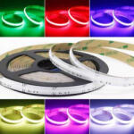 ARLIGHT Banda LED COB 840LED M , 24V , 15W , RGB , IP20 , 620lm , 10mm Interior