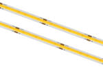 24LED Banda LED COB 320LED M , 24V , 8W , 2700K , IP20 , 730lm , 8mm , 2oz Cooper Versiune PRO
