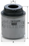 Mann-filter W712/94 olajszűrő