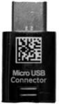Samsung micro USB Type-c átalakító adapter fekete (G950 Galaxy S8)