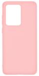 Silverline A525F Galaxy A52 4G / A526F Galaxy A52 5G Rózsaszín Matt Szilikon Tok