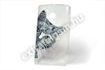 Microsoft Lumia 435 Mintás Tpu Tok 0, 3mm Maori Cat
