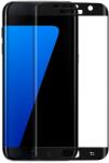 Samsung G935 Galaxy S7 Edge 3D hajlított előlapi üvegfólia fekete
