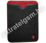  Univerzális Piros-Fekete 8 Colos Tablet Flip Tok - extratelgsm