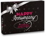 Spielehelden Happy Anniversary Black Edition, Kártyajáték pároknak, 110 kérdés, Ajándékdoboz angol nyelvű (PLAY2-17) (PLAY2-17)