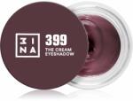 3INA The 24H Cream Eyeshadow krémes szemhéjfestékek árnyalat 399 Burgundy 3 ml