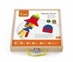 Viga Toys Set magnetic Viga, forme geometrice din lemn cu cutie
