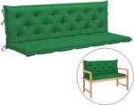 vidaXL Pernă bancă de grădină, verde, 180 cm, material oxford (315033)