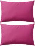 vidaXL Perne de exterior, 2 buc, 60x40 cm, roz (132296)