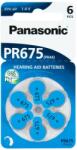 Panasonic PR675 Hallókészülék Elem x 6 db (PS-PR675-B6)