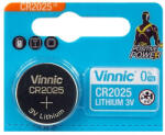 Vinnic CR2025 Lítium 3V Gombelem x 5 db (VN-CR2025-B5)