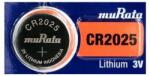 Murata CR2025 Lítium Gombelem x 5 db (MR-CR2025-B5)
