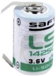Saft LS14250 3, 6V Lítium 1/2AA Elem U forrfüllel (ST-14250U)