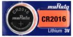 Murata CR2016 Lítium Gombelem x 5 db (MR-CR2016-B5)
