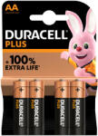 Duracell Plus 100% Alkáli AA Ceruza MN1500 Elem x 4 db (DNP-LR6-B4)