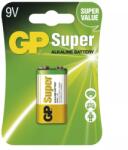 GP Batteries Super Alkáli G-TECH 9V 6LR61 Elem (1604A21-SB1)
