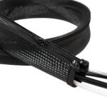 LogiLink Organizator flexibil cabluri Logilink, 1m, Black (KAB0046)