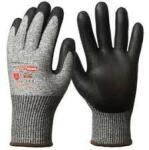  védőkesztyű vágásbiztos / 7 eurocut szürke/fekete