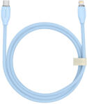 Baseus Cablu Baseus, USB tip C - cablu Lightning 20W, 1, 2 m lungime Jelly Liquid Silica Gel - albastru