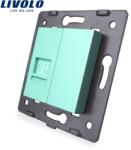 LIVOLO Priza internet Livolo, Verde, C7-1C-18 (C7-1C-18)