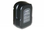 VHBW NiMH-akkumulátor 2000mAh 12V - Elektromos szerszámgépekhez Black & Decker FS120BX, FSB12, HPB12 (WB-800103494)