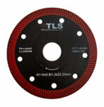  TLS SUPERTHIN-PRO TURBO szupervékony gyémánt vágókorong d125x22, 23x0.8/1.2x10 mm