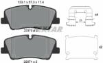TEXTAR set placute frana, frana disc TEXTAR Q+ 2237001 (2237001)
