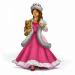 Papo Figurina Pritesa Cu Caine (Papo39164) - ejuniorul Figurina