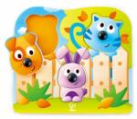 Hape Дървен пъзел за бебета Hape - Животни (H1309) - ozone