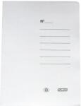 Herlitz Dosar carton alb, cu sina, arc tare Herlitz HZ9045444-1-S (9045444-1-S)