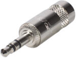 Rean by Neutrik NYS231L 3, 5 mm-es sztereó jack dugó - 6 mm kábelátmérőig