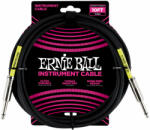 Ernie Ball 6048 egyenes-egyenes jack hangszerkábel - 3 méter - fekete