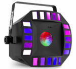 BeamZ Cube4 II 2x 10W + 64x RGBAW DMX LED moonflower / derby fényeffekt