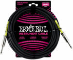 Ernie Ball 6046 egyenes-egyenes jack hangszerkábel - 6 méter - fekete