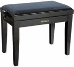 Roland RPB-220BK prémium fa zongorapad, velúr ülőfelülettel, állítható magassággal - szatén fekete