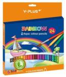 Y-Plus Színes ceruza Y-Plus+ Rainbow akvarell hegyezővel 24 db-os klt (p3033-1282)