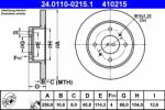 ATE Disc frana ATE 24.0110-0215.1 (24.0110-0215.1)