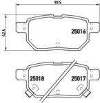 BREMBO set placute frana, frana disc BREMBO PRIME LINE P 83 133 (P 83 133)