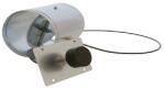 DARCO Bowdenes Pillangószelep Fehér Gombbal 125 Mm
