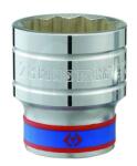 KING TONY Dugókulcs - crowafej 1/2", 12 szög normál 36 mm King Tony ( 433036MR )