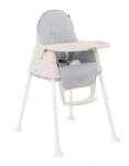 KikkaBoo Стол за хранене Creamy 3в1 Grey