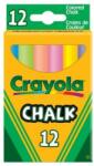 Crayola - Táblakréta színes pormentes 12 db-os (281MH)