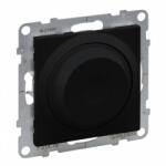  Legrand SUNO 721479 Forgatógombos fényerőszabályzó, fekete burkolattal, keret nélkül, süllyesztett, 240V AC - 50 Hz, IP20 (721479)