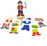 Bigjigs Toys - Joc magnetic - Costume de carnaval (BJ006)