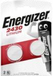 Energizer CR2430 lítium gombelem, 3 V, 290 mA, 2 db, Energizer BR2430, DL2430, ECR2430, KCR2430, KL2430, KECR2430, LM2430